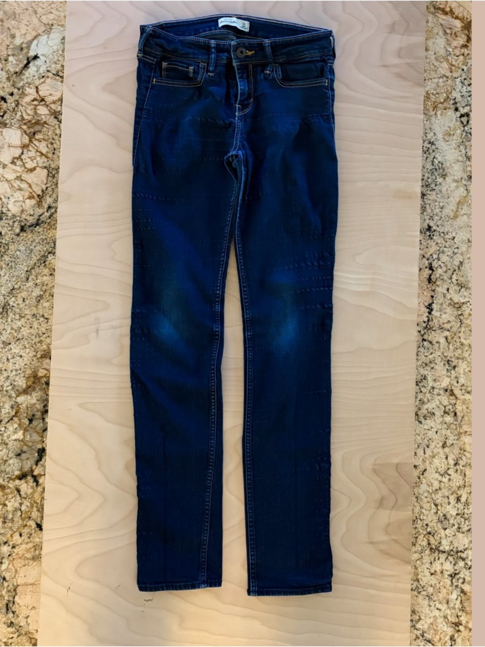 abercrombie kids Dark Blue Girls Skinny Jeans stretchy